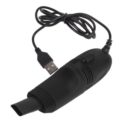 Airshi Mini Keyboard Dust Vacuum, Mini Keyboard Cleaner Compact USB for Nail Art (Black), Airshiz7w8aho4tk-12