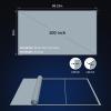 NexiGo 100-Inch Fresnel Projector Screen for Bright Day Light Use, 85% Ambient Light Rejecting ALR Projection Screen for Ultra Short Throw Projector, 16:9 Fixed Frame, Active 3D, HDR view 2