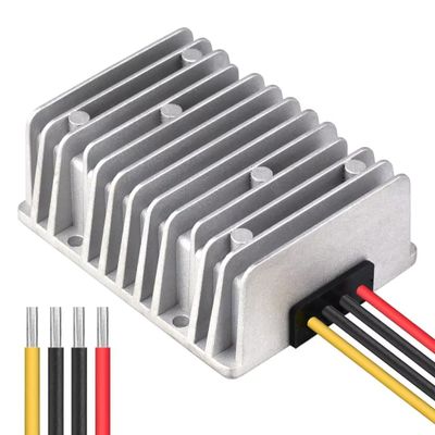 Cllena DC/DC 12V to 48V Boost Converter 10A 480W Step Up Voltage Regulator Module Car Power Supply Voltage Transformer (Input 10V-16V)