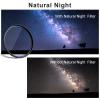 Night Filter, CNC Precise Molding Light Pollution Reduction Filter Multi Layer Coating Scratch Resistant for Sky Star (58mm) view 3