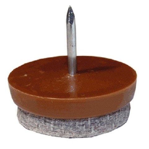 Nail-on Felt Pad Glides (12, 7/8")