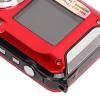 Cmara Digital a Prueba de Agua, Pantallas Dobles de Imagen de 48MP Cmara Digital a Prueba de Agua Micro USB 2.0 Full HD para Disparar (Red) view 2