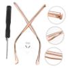 HEALEEP 1pair Eyeglasses Arm Replacement Legs for Glasses Repair Suitable for Sunglasses and Eyeglasses Stable and Wear-Resistant Design view 4