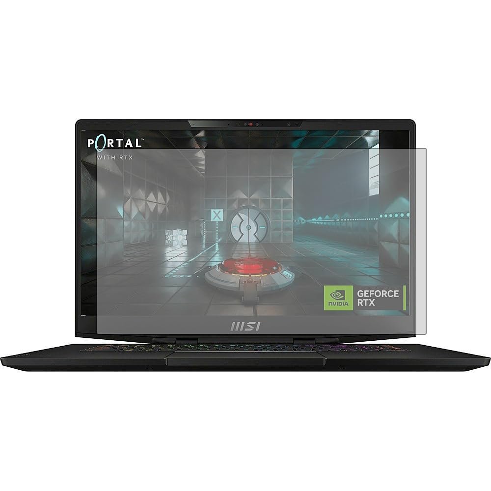 PcProfessional Screen Protector (Set of 2) for MSI Stealth 17 Studio STEALTH1713019 17.3" Gaming Laptop Anti Glare Anti Scratch