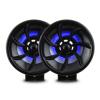 Cryfokt Motorcycle Loudspeaker, Motorcycle Speaker Universal Fashion for ATVs Motorcycles for All 12 Volt Vehicles view 2