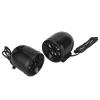 Cryfokt Motorcycle Loudspeaker, Motorcycle Speaker Universal Fashion for ATVs Motorcycles for All 12 Volt Vehicles view 4