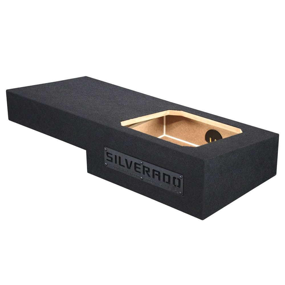Silverado Crew Cab 2007-2013 12" Single L7T Sub Box Subwoofer Enclosure