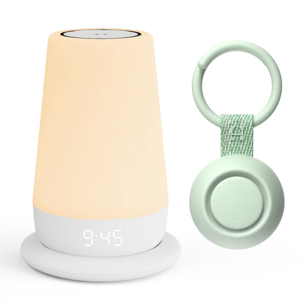 Rest+ 2nd Gen Baby Sleep Bundle Includes Hatch Rest+ 2nd Gen and Portable Rest Go | Sleep Sounds for Nursery, Travel and Registry (Mint)