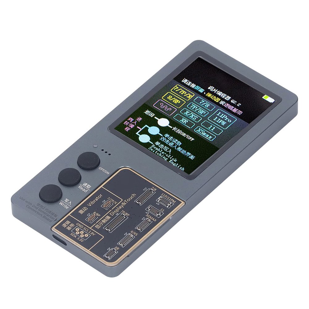 LCD Screen Original Color Programmer, Portable 2.8 Inch Display Phone Screen Programmer Multifunctional for Smartphones (External Board IP13P 13PM)