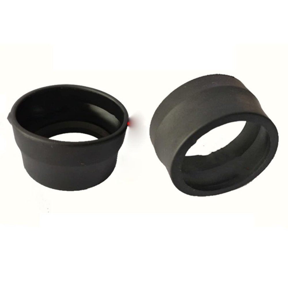 Lab Microscope Slides 2pcs 33-38mm High Elasticity Rubber Eyepiece for 33-39mm Stereo Microscope Lens Microscope Parts