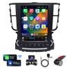 Car Radio for Acura TL 2004-2008 Relacement Stereo Carplay Upgrade Android Auto Tesla Style Display Screen with DSP in Dash Headunit GPS Navigation Multimedia Player Voice Control view 1
