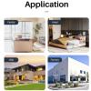 Wirel Intercom Doorbells,Intelligent White Voice Intercom Doorbells with 1000m Range,Portable Intercom with Excellent Chip,Long rangesDoorbells for Home, Classroom, Business, Hotel view 4