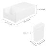 Angoily 1set Sliding Cover Cord Organizer Box for Desk Multi-Functional Storage for Cables and Chargers for Use Keeps Wires and Neat view 2