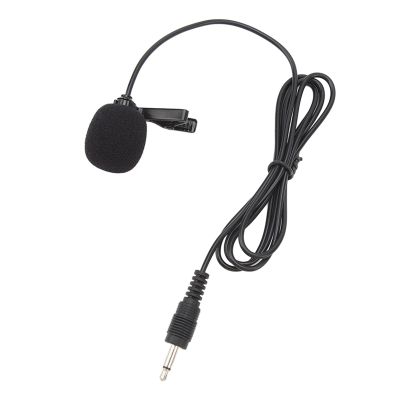 Lavalier Lapel Microphone, 3.5mm Wired Microphone Clip on Microphone Small Phone Microphone Wearable Shirt Microphone Unidirectional Lav Mic Lapel Mic for Vlog Interview Streaming Lectures Broadcaster