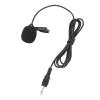 Lavalier Lapel Microphone, 3.5mm Wired Microphone Clip on Microphone Small Phone Microphone Wearable Shirt Microphone Unidirectional Lav Mic Lapel Mic for Vlog Interview Streaming Lectures Broadcaster view 1