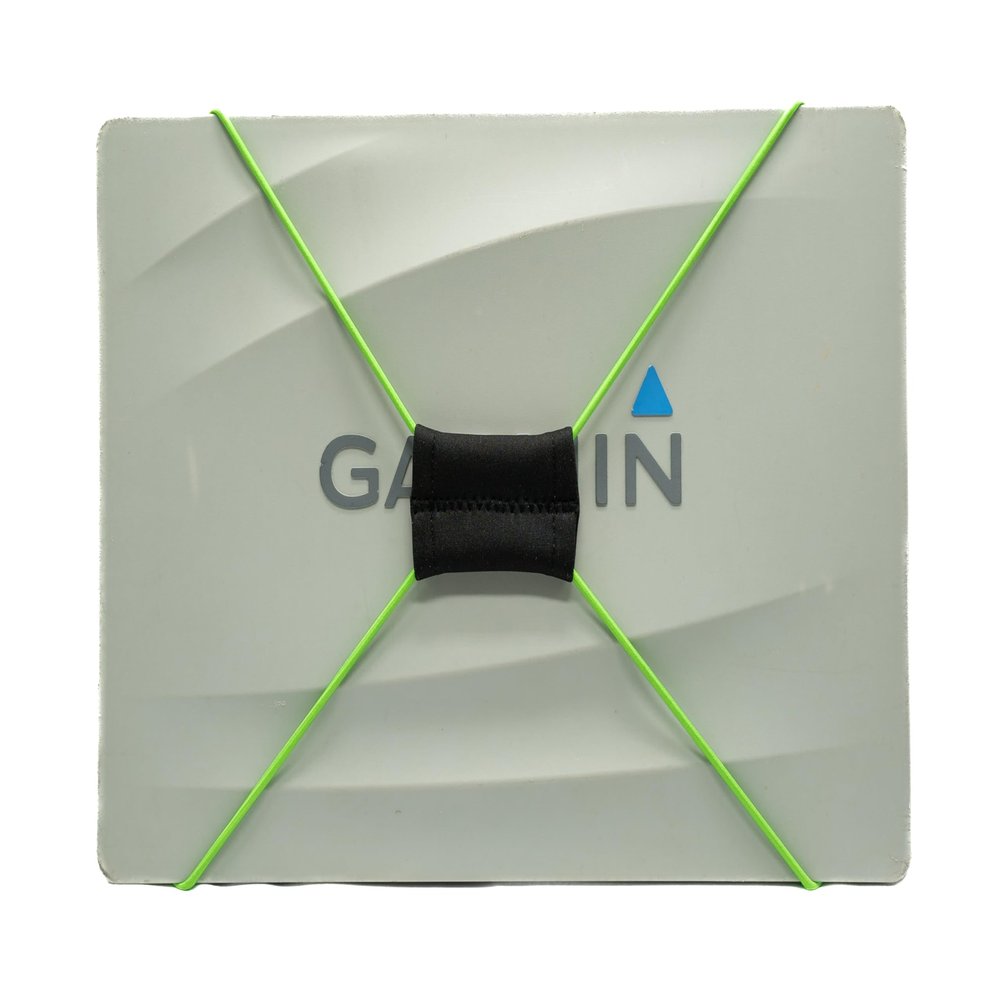 Fishing Graph Cover Strap Fish Finder Bungee for Securing Graph Cover for Travel (Neon Green, 2)