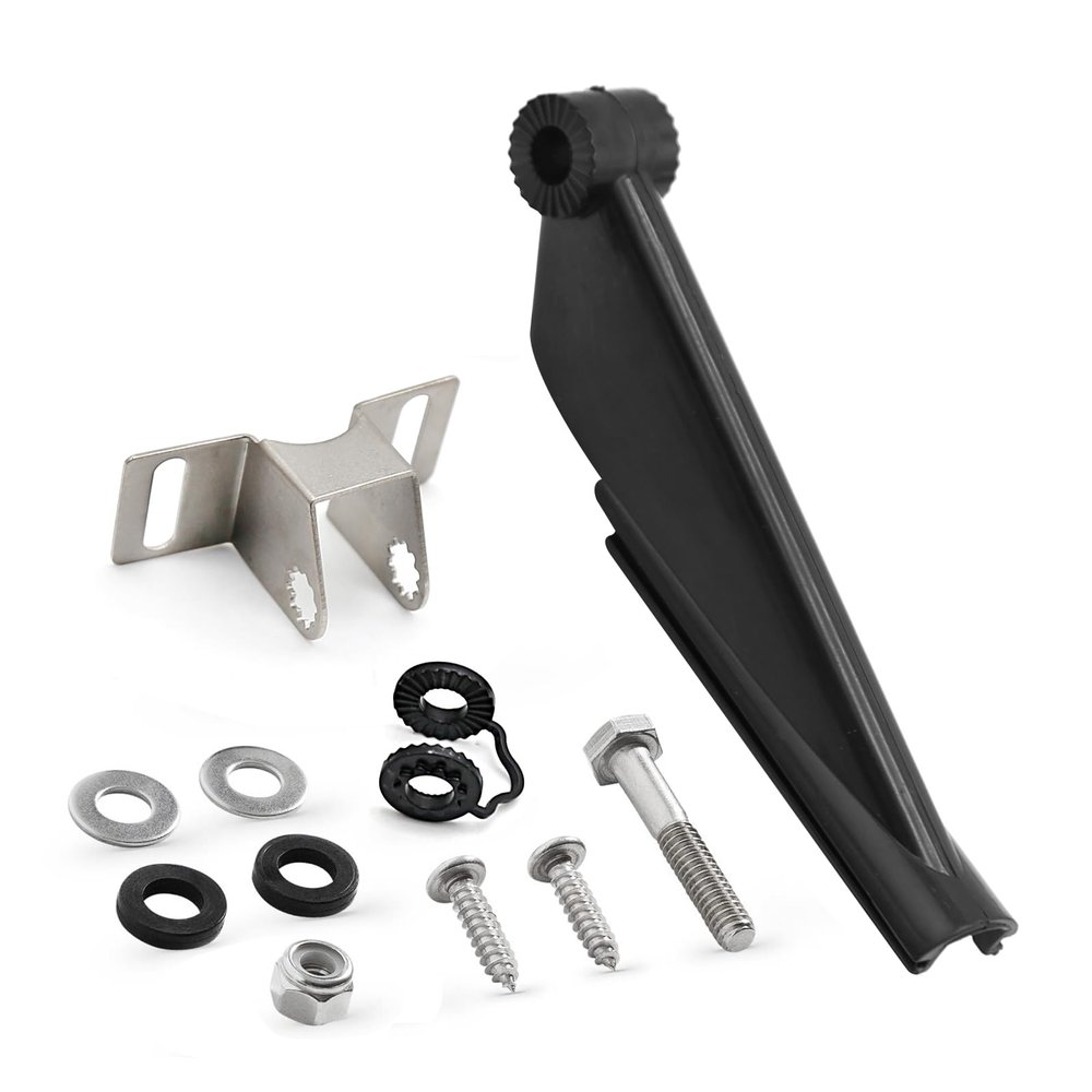 DUZFOREI 000-10262-001 Transducer Mount Bracket Skimmer Transom Mount Replacement for DSI 3D and Total Scan Skimmer Transducers