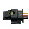 EVURU 3 Pin Car Reversing Radar Camshaft Sensor Plug Wire Harness Auto Electronic Connector 805-121-521 7615490-03 Compatible with Mercedes Benz view 2