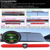 1280 * 720 Pixel Super HD Reversing Camera with 7 Inch LCD Monitor Replacement for VW Multivan T5 Camper T6 Hochdach/Caravelle Campmobil 7E 7H SG SH/Seat Arosa 6H/Lupo Diesel Petrol Hatch FWD I 6E1 view 2