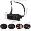 TACTICAL_GEEK Cache L3C EDC Sling Bag Chest, Lightweight Shoulder Daypack, Travel Hiking Concealed Carry, Crossbody Bag, Tactical Backpack, Hiking Ambidextrous Strap (1000D-Black) view 4