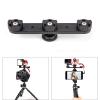 MOOKEENONE Triple Shoe Extension Bar Mount, Camera Extension Mount for Lights, Monitors, Microphones Camera Accessories view 4