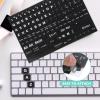UKCOCO 1sheet English Keyboard Sticker Labels Easy to Apply Replacement for Desktop and Laptop Keyboards for Language Conversion and Key Restoration view 3