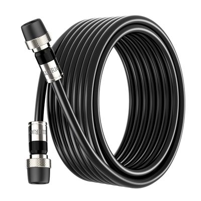 BlueRigger RG6 Coaxial Cable, 30FT (Weatherproof Rubber Boot, Direct Burial, in-Wall CL3 Rated, 75 Ohm, Indoor Outdoor) - Digital Coax Cord for HDTV, CATV, TV Antenna, Satellite, Broadband Internet