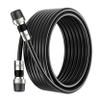 BlueRigger RG6 Coaxial Cable, 30FT (Weatherproof Rubber Boot, Direct Burial, in-Wall CL3 Rated, 75 Ohm, Indoor Outdoor) - Digital Coax Cord for HDTV, CATV, TV Antenna, Satellite, Broadband Internet view 1