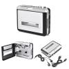Cassette to MP3 Converter, Portable USB Cassette Tape to PC MP3 CD Switcher Converter Audio Music Player with Headphones view 2