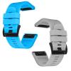 26mm watch band for garmin Blue and Grey bundle view 1