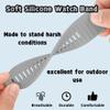26mm watch band for garmin Blue and Grey bundle view 4