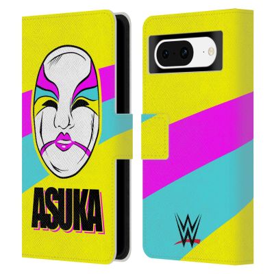 Head Case Designs Officially Licensed WWE The Empress Asuka Leather Wallet Case Compatible With Google Pixel 8