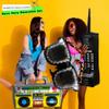 Cagemoga 10 Pcs 80s 90s Inflatable Decorations Includes Inflatable Radio Boombox Inflatable Mobile Phone Inflatable Microphone Inflatable EyeGlasses for 80s 90s Hip Hop Theme Party Decorations view 4