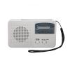 Emergency Radio, Lightweight Solar Emergency Radio Portable with LED Flashlight for Emergency for Outdoor (White) view 3