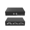 Serial DB9 Pin RS232 Switcher Sharer Splitter 2 in 1 Out 1 in 2 Out Bi Directional Interchange1 Host at a time 2 Computer Host laptops Sharing Monitoring or Hard Disk Recorders view 2