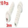 10pcs 3mm Inner Dia Cable Gland Connector Rubber Strain Relief Cord Boot Protector Wire Cable Sleeve Power Tool view 4