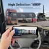 WiFi Magnetic Solar Wireless Backup Camera for Trucks/RV/Trailer, 1080P Rechargeable Rear View Camera Hikity, IP68 Waterproof Reverse Cam, Nigh Version/Type-C Charge/Easy Install, Support iOS&Android view 3