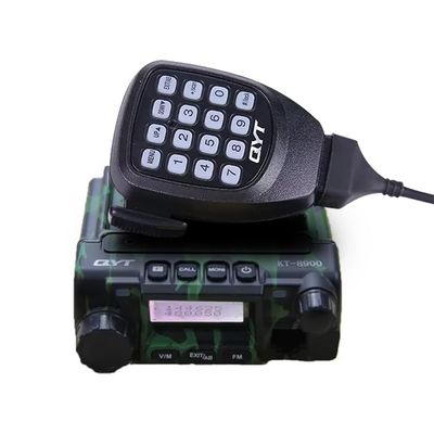 KT-8900 Mic Mini Car Mobiel Radio VHF/UHF Dual Band 25 Watts 200CH Transceiver Receiver Dual Standby Long Range Camo