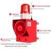 Y DIANS S 0.3mile Wireless Remote Control Alarm Siren with 4 Remote Control 130dB Volume 9 Tones Adjustable 45w Alarm Systerm Strobe Sirens AC100-120V view 4