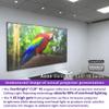 Elite Screens 123" Fixed Frame Projector Screen 16:9, 4K/8K UHD, Edge-Free ALR, 1.65 Gain, 90% Ceiling Light Rejecting, AR123H2-SBCLR16 view 4