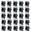 (25 Pack) NEUTRIK NC3MPP Nylon 3-Pin XLR Male Non-Latching D Type Panel Mount view 1