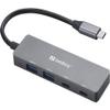 Sandberg USB-C to 2xUSB-A + 2xUSB-C Hub, 136-50 view 1