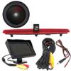 1280 * 720 Pixel Super HD Reversing Camera with 4.3 Inch LCD Monitor Replacement for VW Multivan T5 V 5 Van California 7EF 7EM 7EN 7HF 7HM 7HN/ Caravelle V Bus Kasten 7EB 7EJ 7HB 7HJ 7EA 7EH 7HA 7HH view 1