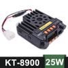 KT-8900 Mic Mini Car Mobiel Radio VHF/UHF Dual Band 25 Watts 200CH Transceiver Receiver Dual Standby Long Range Red with Mini Antenna and Magnet view 3