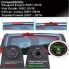 1280 * 720 Pixel Super HD Reversing Camera with Rear-View Mirror Replacement for Fiat Scudo Bus Kasten 270 272/Citroen Jumpy Dispatch Box Kasten VF7/Peugeot Expert Tepee Kasten VF3A VF3U VF3X Furgon view 2