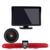 1280 * 720 Pixel Super HD Brake Light Camera with 4.3 Inch LCD Monitor, Reversing Camera Replacement for Fiat E-Doblo 2022/Peugeot Partner 2 II Tepee Rifter/Citroen Berlingo 3 III 4 IV B9 Kasten view 3