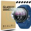 Suoman [4+6 Pack for Garmin Forerunner 255/255 Music Screen Protector + Charger Port, [Anti-Scratch] Full-Coverage 2.5D 9H Hardness Tempered Glass Screen Protective Film  view 1
