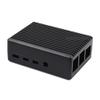 Aluminum Stripe Grooved Case Compatible with Raspberry Pi 4 Stripe Grooved Body with Inner Heatsink Pillars Fast Passive Cooling view 1