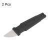 MECCANIXITY 2pcs Ultra Thin Spudger Opening Pry Bar Tool Stainless Steel Curved Pry Blade Repair for Phone Laptop Tablet LCD view 3