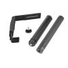 L Shaped Handle Bracket Holder Folding Tripod Extension Rod for DJI OM 4 Osmo Mobile 2 3 Handheld Gimbal Stabilizer Accessories (Color : Forward) view 1